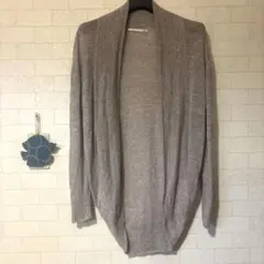 土日お値下げ❣️極美品❣️ YARRA 麻カーディガン✨　オーバーシルエット　F