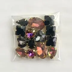 在庫1 台座付きビジュー20