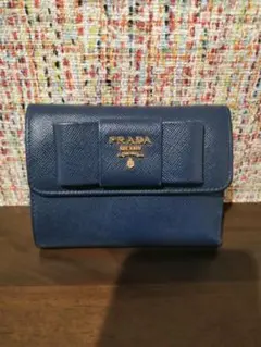 プラダ PRADA 三つ折り リボン財布