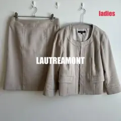 LAUTREAMONT ロートレアモン ノーカラーセットアップ 38