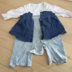 ミキハウス　ロンパース