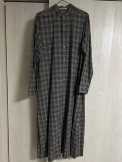 希少 19ss comoli タータンチェック シャツワンピース 0 美品 - メルカリ