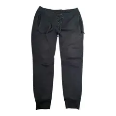 古着 VISION STREET WEAR ブラック スウェットパンツ 裏起毛