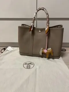 YUZU出品HERMES ガーデンパーティーTPM グレージュ 美品 YUZU様専用出品HERMES ガーデンパーティーTPM グレージュ 美品 - メルカリ
