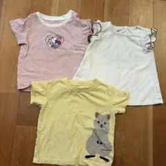 無印良品 Tシャツ 3枚セット サイズ80