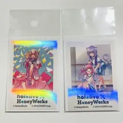 ほろはに　ステッカー　ルーナ&おかゆ　あやめ