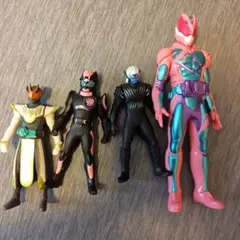 り*う様 光戦隊マスクマン 地底司令バラバ 地底忍フーミン ソフビ