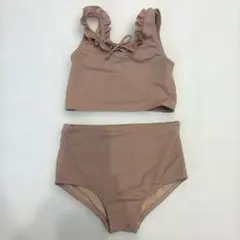 フリル付きセパレート水着 120サイズ フタフタ バースデイ