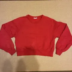 GU トレーナー レッド S