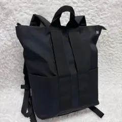 MILESTO バックパック STLAKT M コーデュラ ブラックのサムネイル