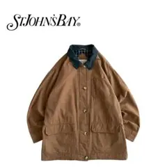 ST.JOHNS BAY 90s ダック ハンティングジャケット BRN【美品】