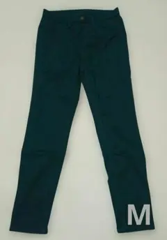 UNIQLO ユニクロ ストレッチ レギンスパンツ Mダークグリーン 深緑