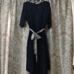 半袖チュニックワンピース