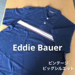 エディーバウアー　ポロシャツ　ビンテージ　古着　Tシャツ　ラガーシャツ　90sのサムネイル
