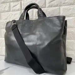 FIGARO PARIS✨2WAY レザービジネスバッグ ブリーフケース 大容量のサムネイル