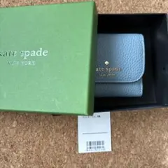 kate spade ブルー三つ折り財布 MK様専用