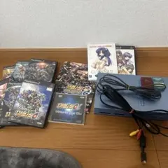 動作確認済み　PlayStation 2 アクアブルー+ ゲームソフトなど