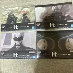 一番くじ NieR:Automata H賞 キャンバス風ボード　4枚セット