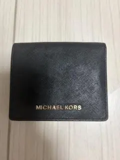 MICHAEL KORS 二つ折り財布 ブラックのサムネイル