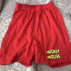新品未使用　ミッキーマウス半ズボン 130 ハーフパンツ