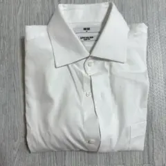 スーパーノンアイロン スリムフィット ホワイトシャツ M