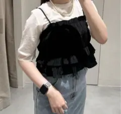 discoat ビスチェ　シャーリングキャミ