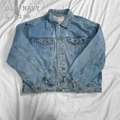 OLD NAVY デニムジャケット L ヴィンテージ風 Gジャン オーバーサイズ
