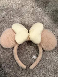 リボン付きミッキー耳カチューシャ