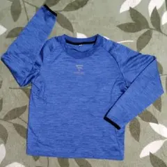 長袖 Tシャツ 裏フリース ストレッチ スポーツウェア トップバリュ 140