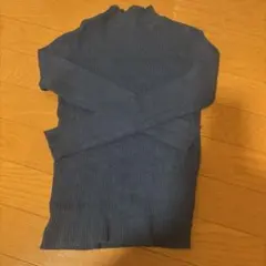 ハイネックリブニットトップス[k8537v]