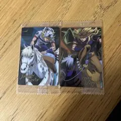 ジョジョの奇妙な冒険 ウェハースセット ジョニー、ジャイロ