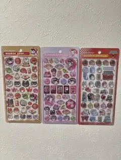 舞*様 【正規品】ボンボンドロップシール 和柄3枚セット