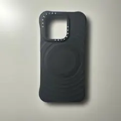 CASETiFY ウェーブシリコン iPhone 14 Pro ケース ブラック