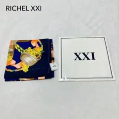 新品希少RICHEL COLLECTION XXI シルク100% 大判スカーフ