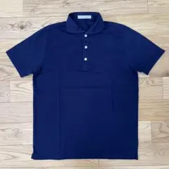 urban research doors カッタウェイ半袖ポロシャツ　M 紺