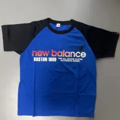 New Balance Tシャツ 140cm ブルー ブラックのサムネイル