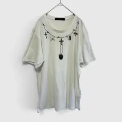 名作 アンダーカバーイズム 04AW but1期 だまし絵ネックレスTシャツ M