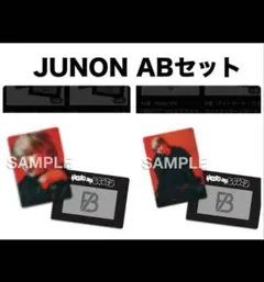 オンラインくじ　フォトカード　ジュノン　ABセット