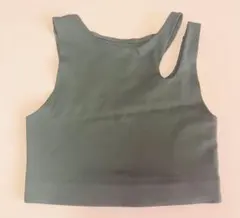 H&M MOVE ノースリーブ ヨガウェア Sサイズ ブラックのサムネイル