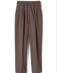 GRL ベーシックストレートパンツ ac1650 オフィスカジュアル モカ