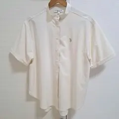 U.S. POLO ASSN. 半袖シャツ　アイボリーベージュ　Mサイズのサムネイル