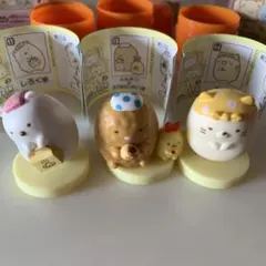 すみっコぐらし チョコエッグ3 しろくま ねこ とんかつ&えびふらいのしっぽ