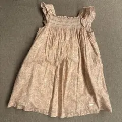 Tartine et Chocolat リバティワンピース　110 花柄　ピンクのサムネイル