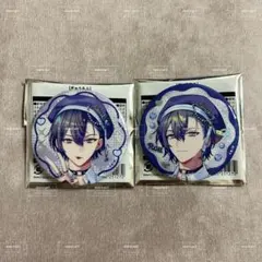 にじさんじ ぎゃうるふ 小柳ロウ ぎゃうver. 缶バッジ 2種セット