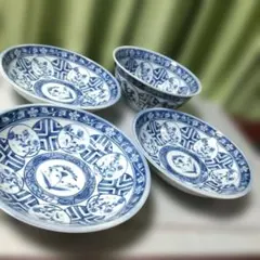 美濃焼 高峰窯 中皿3 中鉢1