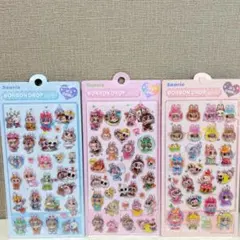 ラブブ　ボンボンドロップシール　３点まとめ売り