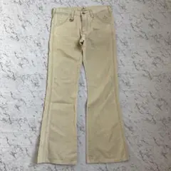 ラングラー ブーツカット デニム フレアパンツ ベージュ M y2k ベルボトム