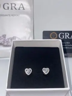 【最高品質】モアサナイトピアス5mm0.5ct ダイヤモンドの2.5倍の輝き✴︎