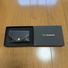 SUBARU レザーキーケース ブラック 箱付き