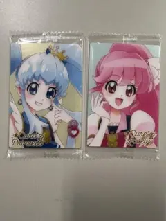 プリキュアウエハース　キュアプリンセス & キュアラブリー カードセット